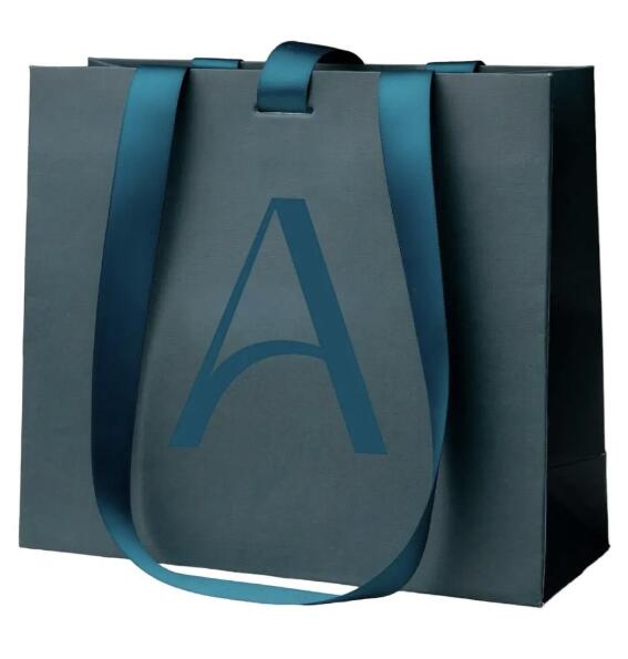 Custom Black Luxury Paper Bags