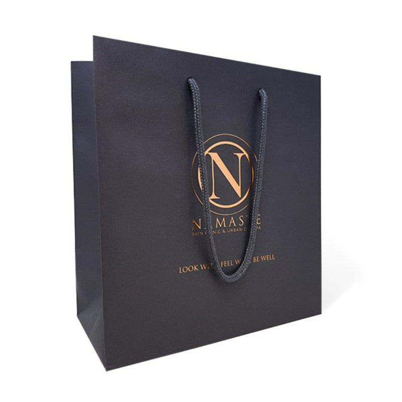 Custom Black Luxury Paper Bags