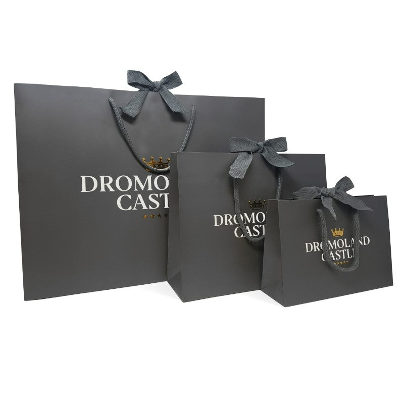 Custom Black Luxury Paper Bags