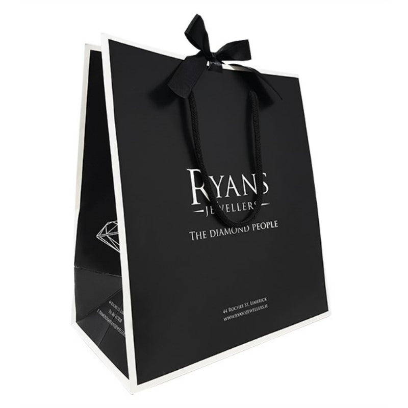 Custom Black Luxury Paper Bags